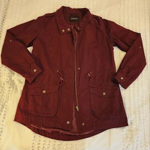 Maroon Cargo Jacket Brand New with tags